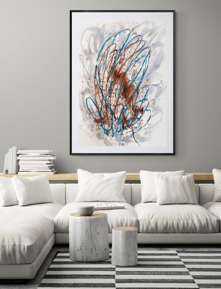 Original Abstract Painting by Macarena Haase