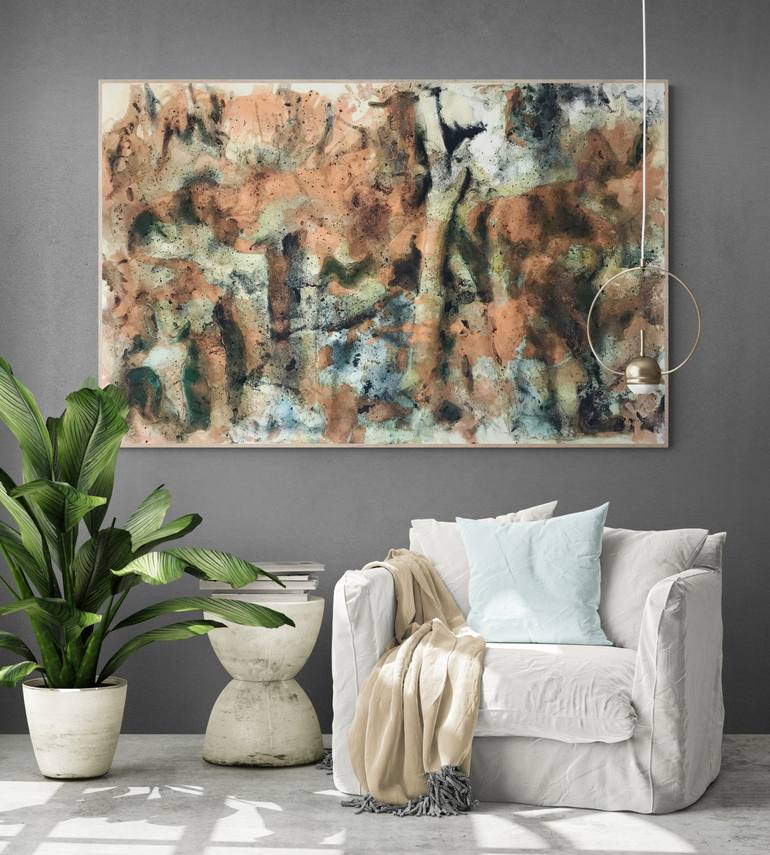 Original Abstract Painting by Macarena Haase