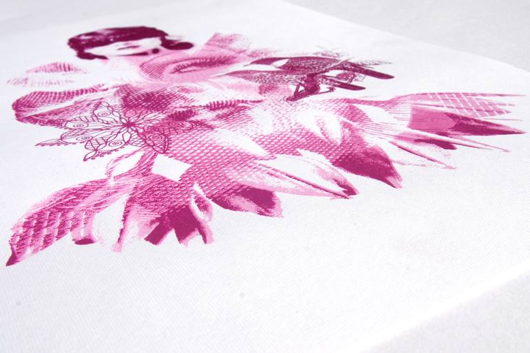 Original Illustration Love Printmaking by Chris Aka Tian Lecouble