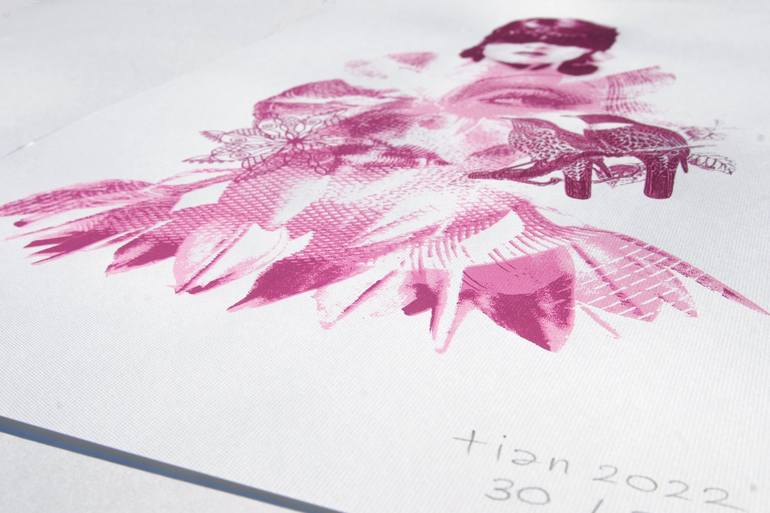 Original Love Printmaking by Chris aka Tian LECOUBLE