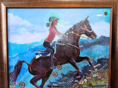 Original Horse Paintings by Roger Kirk Nelson