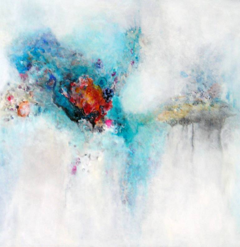 Original Abstract Expressionism Abstract Paintings by Haydee Torres