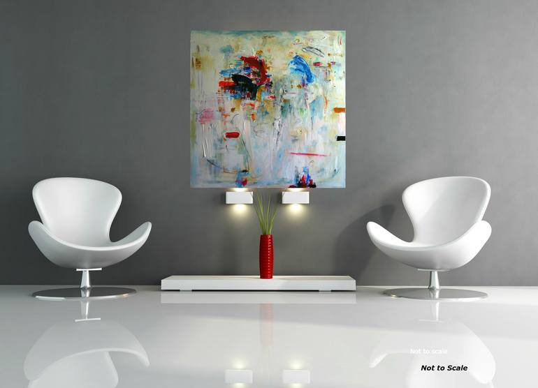 Original Abstract Expressionism Abstract Painting by Haydee Torres