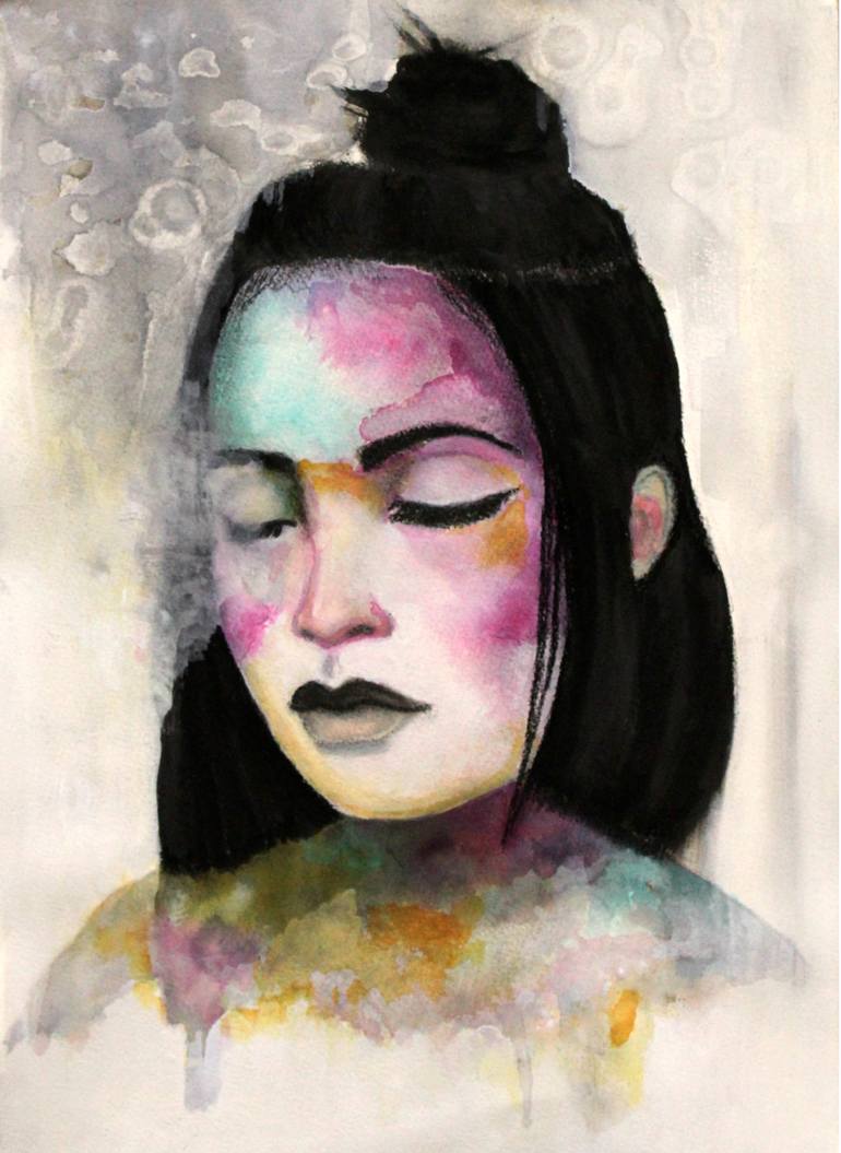 Original Portraiture Portrait Paintings by Haydee Torres