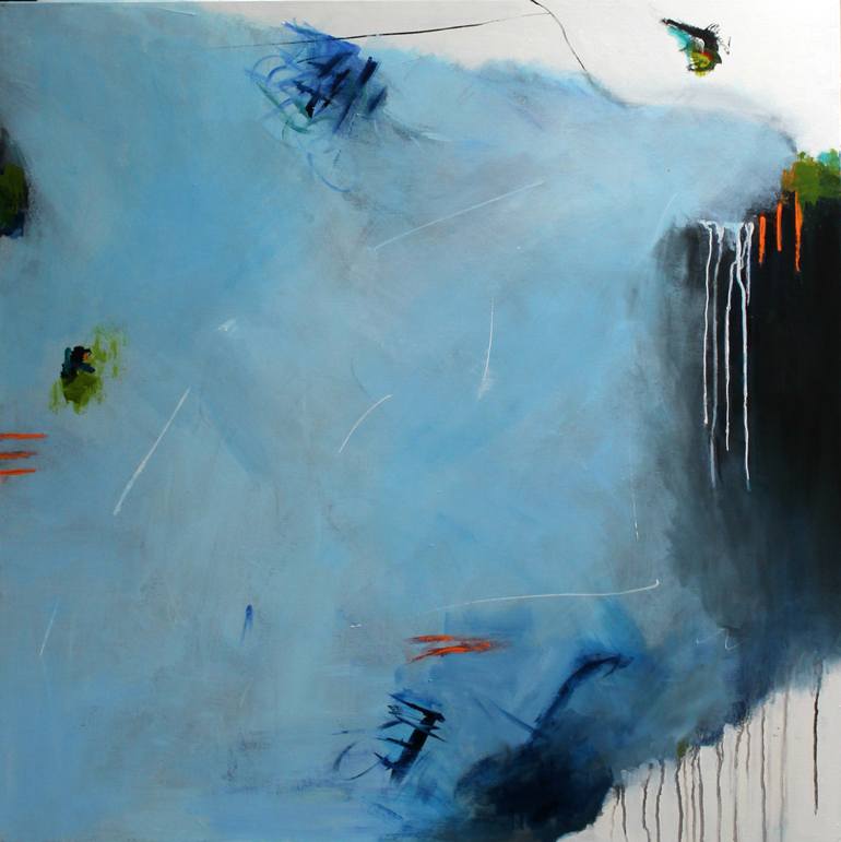 Original Abstract Expressionism Abstract Paintings by Haydee Torres