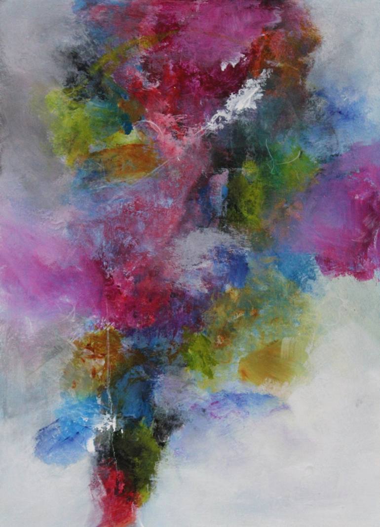Original Abstract Expressionism Abstract Paintings by Haydee Torres