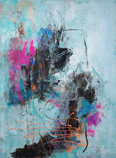 Original Abstract Paintings by Els Driesen