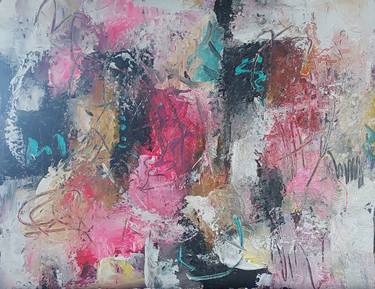 Original Conceptual Abstract Paintings by Els Driesen