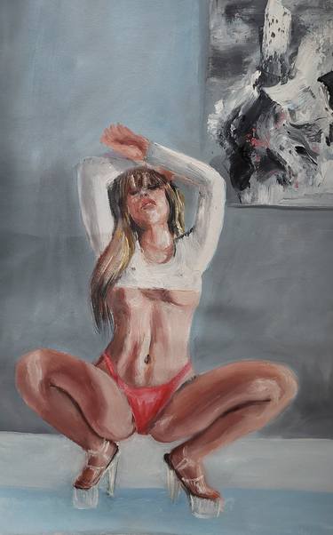 Original Erotic Paintings by Els Driesen