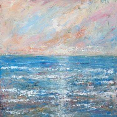Original Expressionism Seascape Paintings by Els Driesen