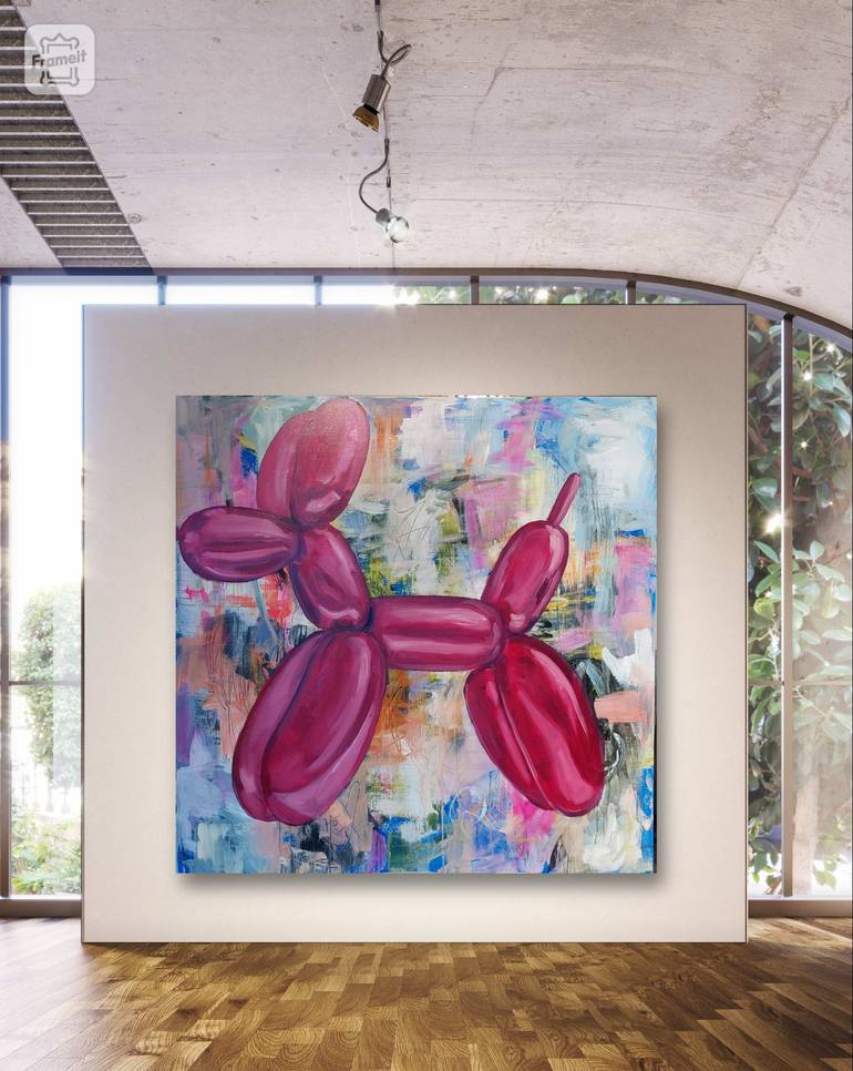 Original Contemporary Animal Painting by Els Driesen