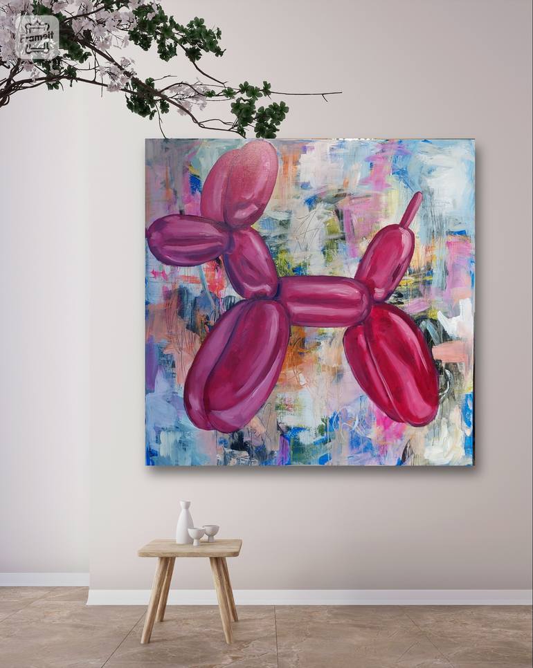 Original Contemporary Animal Painting by Els Driesen