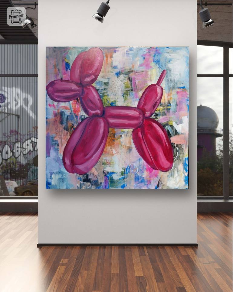 Original Contemporary Animal Painting by Els Driesen