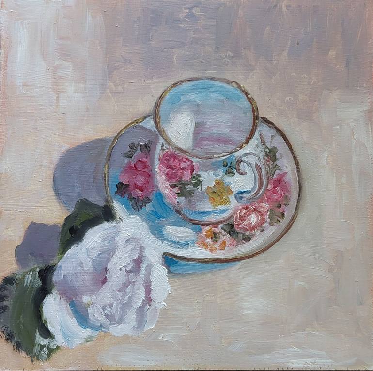 Print of Impressionism Still Life Paintings by Els Driesen