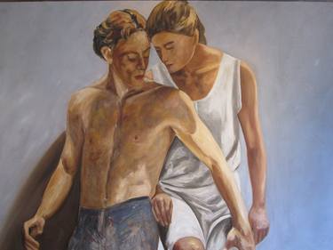 Original Impressionism Nude Paintings by Els Driesen