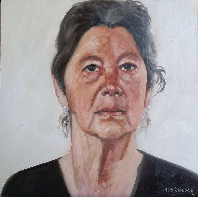 Paula Painting by Els Driesen | Saatchi Art