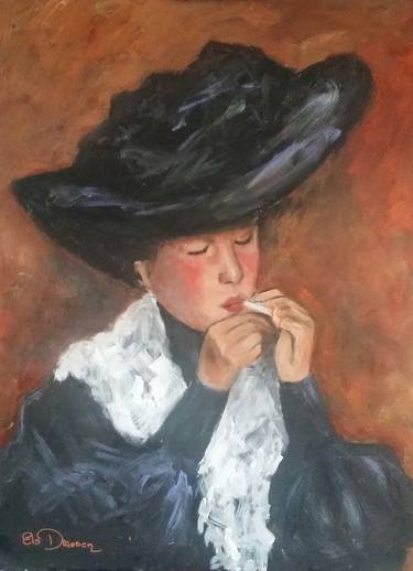 Print of Impressionism Women Paintings by Els Driesen