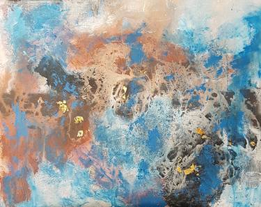 Original Abstract Expressionism Abstract Paintings by Els Driesen