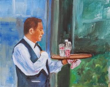 Print of Expressionism Food & Drink Paintings by Els Driesen