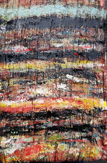 Print of Abstract Expressionism Abstract Paintings by Els Driesen