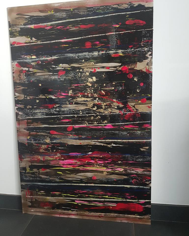 Original Abstract Painting by Catharina Elisabeth Driesen