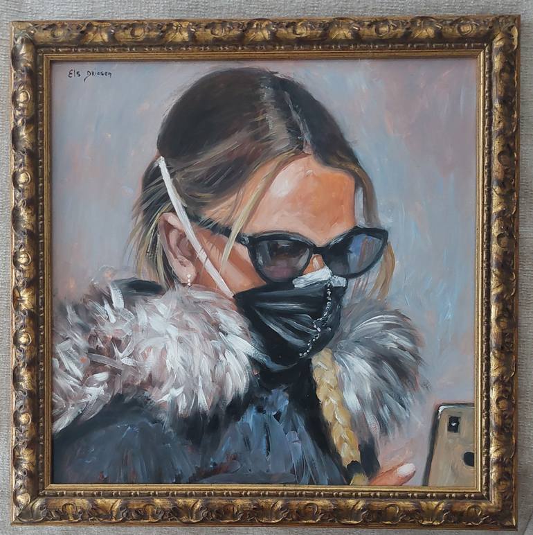 Original Impressionism Health & Beauty Painting by Els Driesen