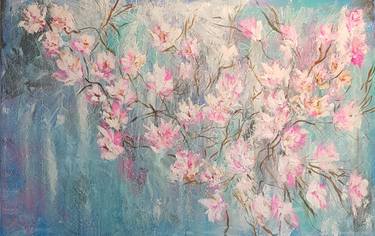 Original Impressionism Floral Paintings by Els Driesen