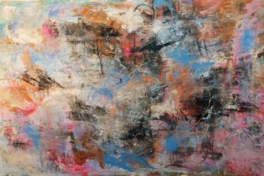 Original Abstract Expressionism Abstract Paintings by Els Driesen