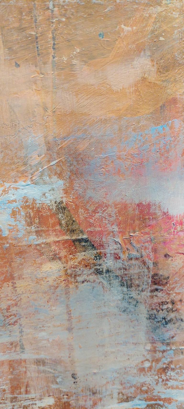 Original Abstract Expressionism Landscape Painting by Els Driesen