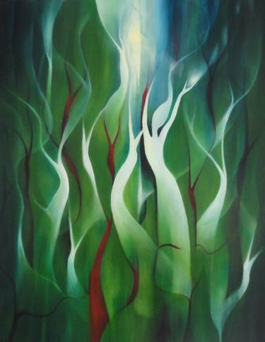 Original Surrealism Abstract Paintings by Susan Cavaliere