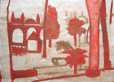 Print of Expressionism Places Paintings by Jayne Reich