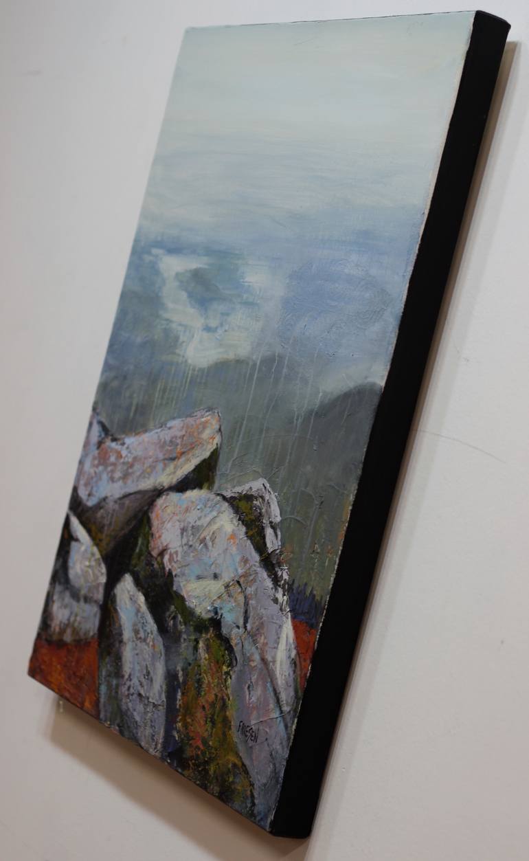 Original Impressionism Landscape Painting by Holly Friesen