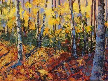 Original Impressionism Landscape Paintings by Holly Friesen