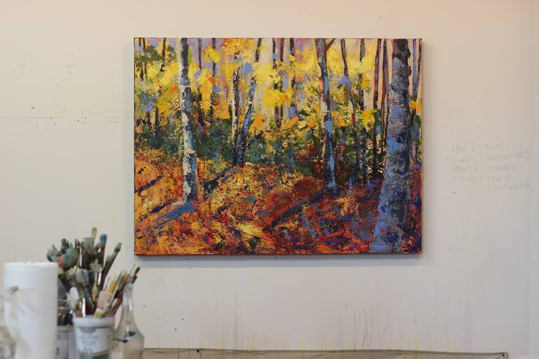 Original Landscape Painting by Holly Friesen