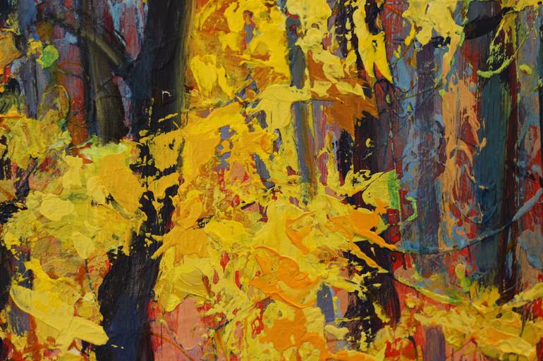 Original Expressionism Landscape Painting by Holly Friesen