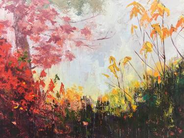 Original Impressionism Nature Paintings by Holly Friesen