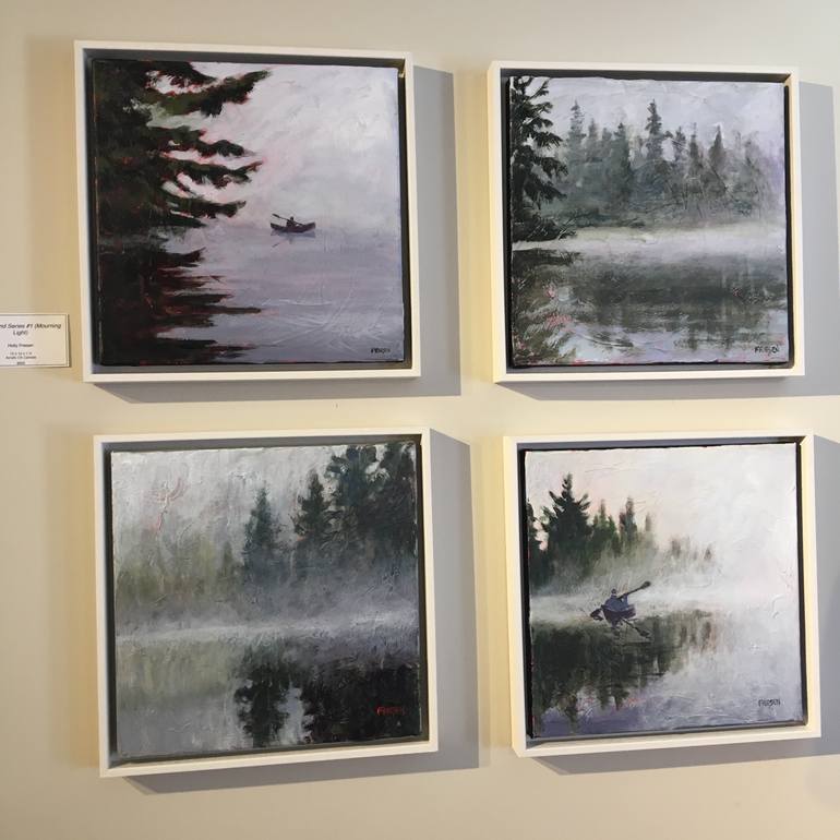 Original Impressionism Landscape Painting by Holly Friesen