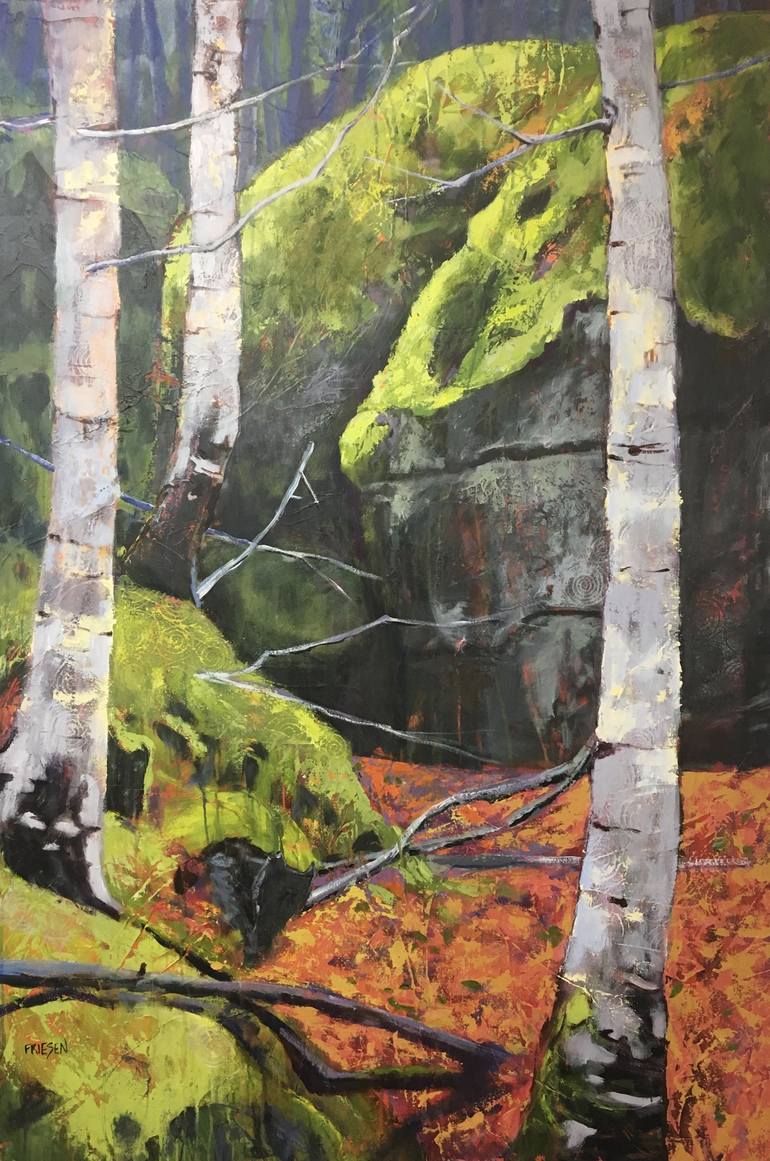 Original Nature Painting by Holly Friesen