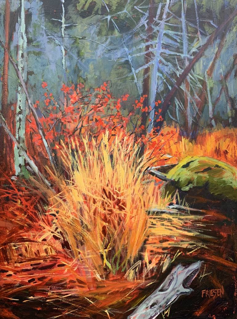 Original Nature Painting by Holly Friesen