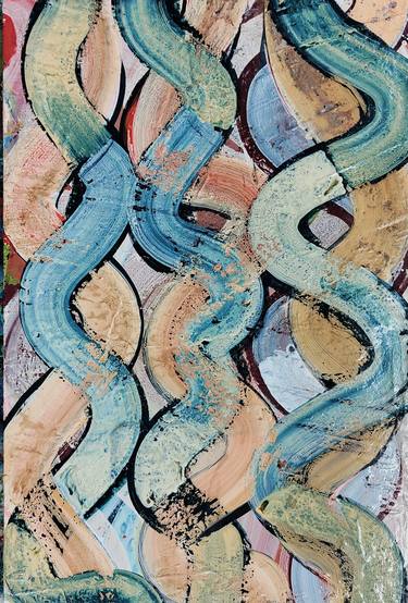 Original Abstract Paintings by Jan C. Tervoort