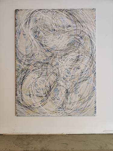 Original Abstract Painting by Jan C. Tervoort