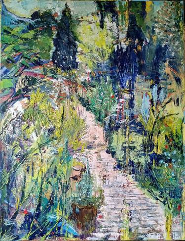 Original Expressionism Landscape Paintings by Margriet van Hees