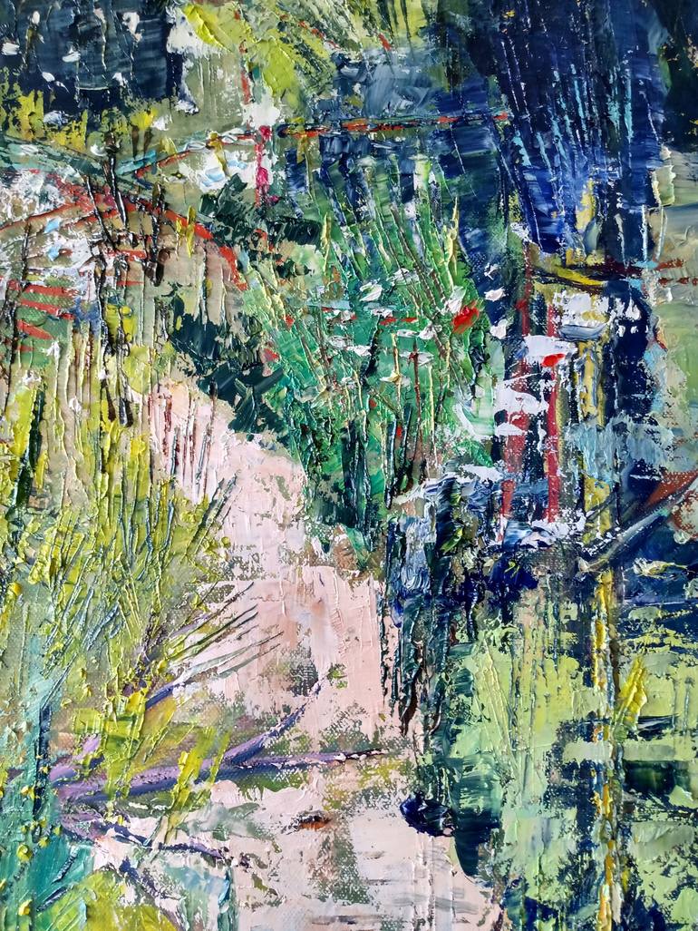 Original Expressionism Landscape Painting by Margriet van Hees