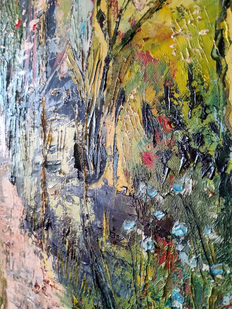 Original Expressionism Landscape Painting by Margriet van Hees