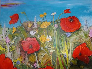 Original Floral Paintings by Margriet van Hees