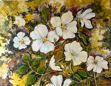 Original Floral Paintings by Margriet van Hees