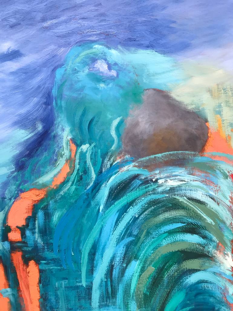Original Conceptual Family Painting by Geeta Yerra