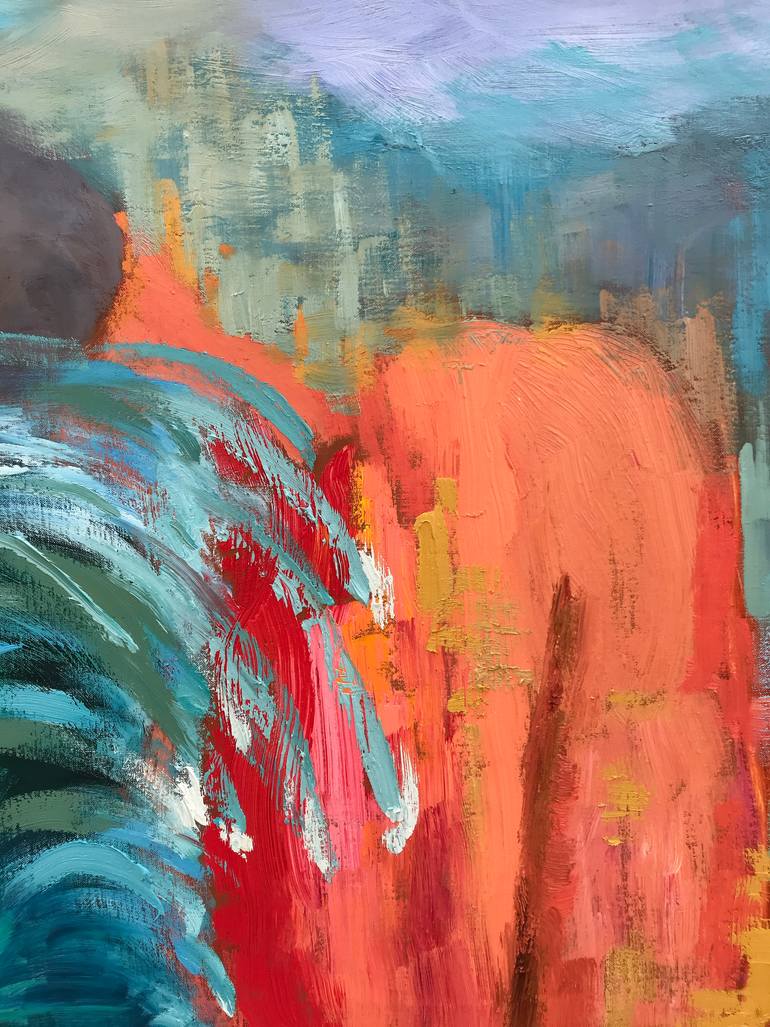 Original Conceptual Family Painting by Geeta Yerra