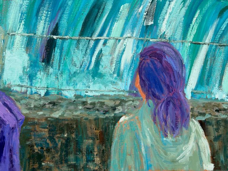 Original Contemporary People Painting by Geeta Yerra
