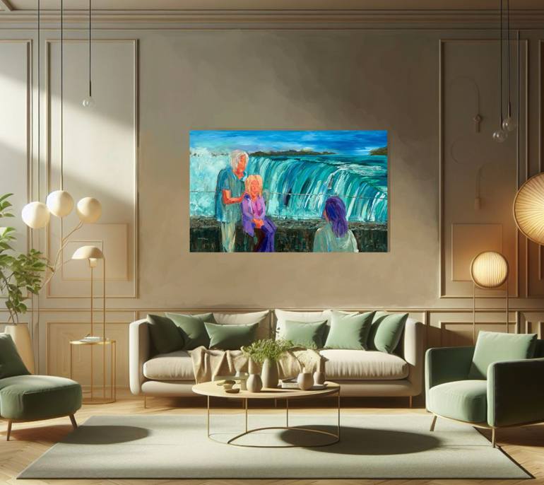 Original Contemporary People Painting by Geeta Yerra
